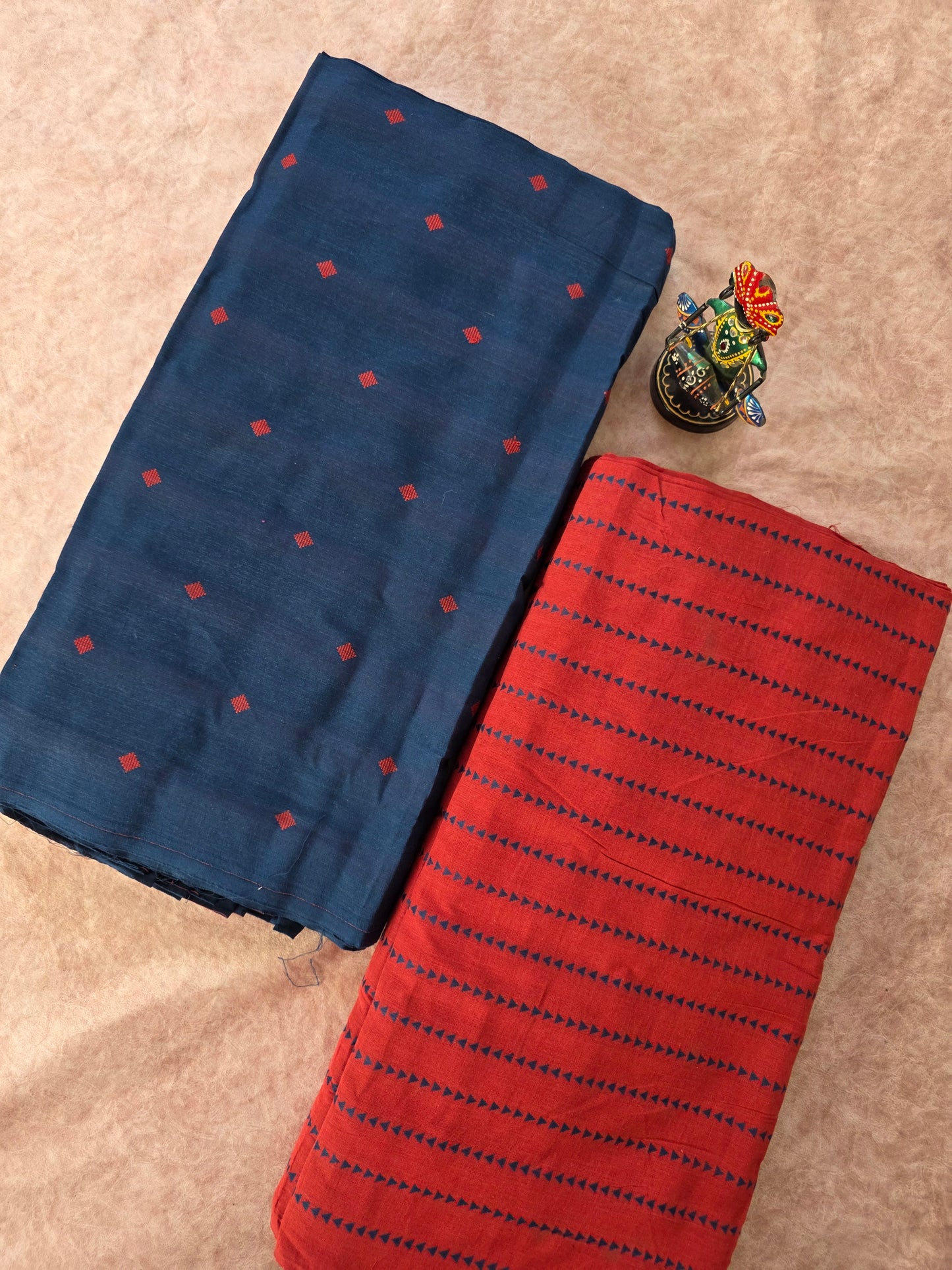 South cotton handloom cords running matrial (5 mtrs) - HRM167