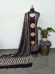 Handcrafted ajrakh modal silk set(3 pcs set) - HZ250