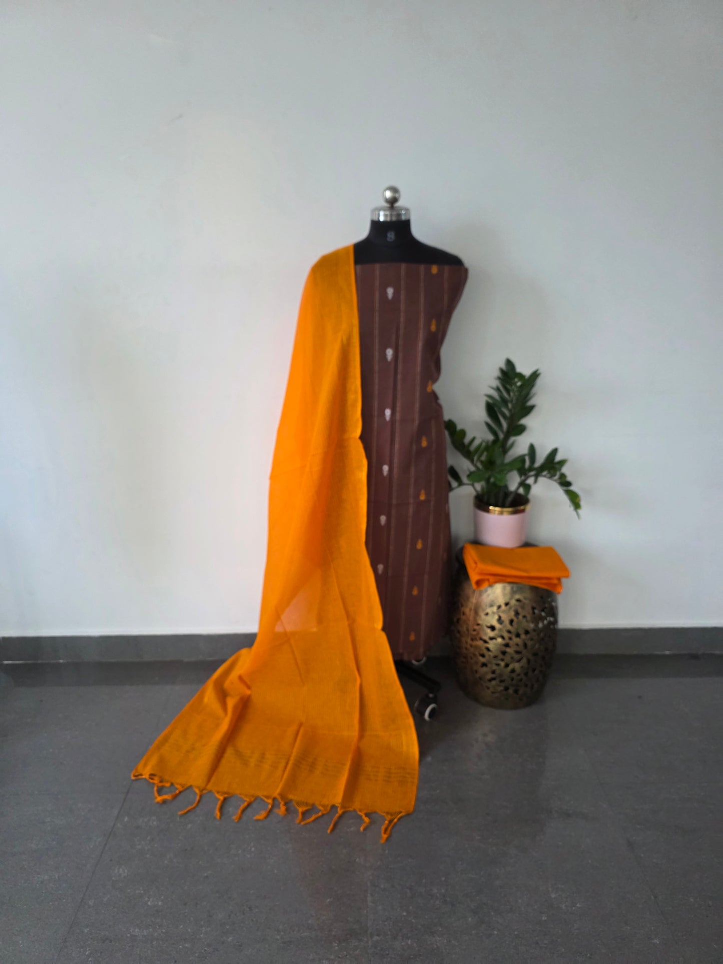 Pure handloom cotton set  - WH1