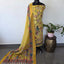 Handcrafted Penkalamkari bangalore silk set -KH230