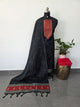 Banarasi Raw silk brocade suit(Black)-DW9