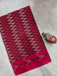 Mercerised warp ikkat saree - WW249
