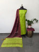 Bhagalpuri katan viscose silk set - BA564
