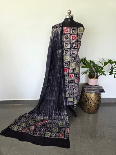 Handcrafted Batik cotton salwar set -BS11