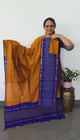 Pochampally sico set with ikkat damn - SD538