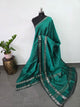 Premium checked semi mangalagiri pattu saree - MAA140