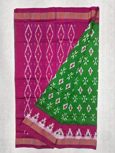 Mulberry pure Ikkat pattu saree- WW593
