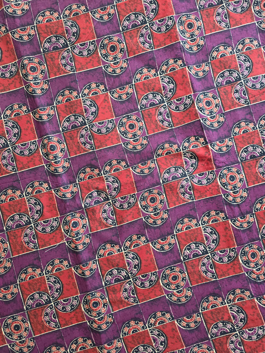 Jaipuri pure cotton running material ( 0.5 mtrs ) - CJ26
