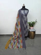 Ikkat south cotton salwar set - HA161