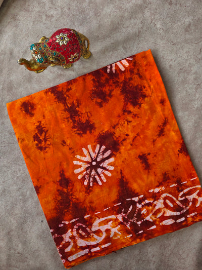Tie & dye hypo Batik Nighty fabric ( approxi 3 mtrs ) - NF8