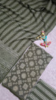 Heavy kantha Ajrakh cotton set - VC114