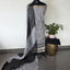 Handblock soft silk set with mirror work & georgette duppatta  - GE261