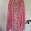 Floral Muslin silk set-VM54