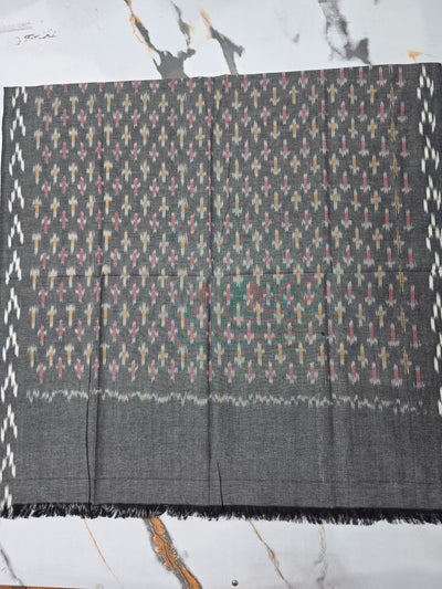 Ikkat cotton stole (2.00 mtrs)- WW728