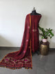 Premium handloom linen jamdhani set - JMM174