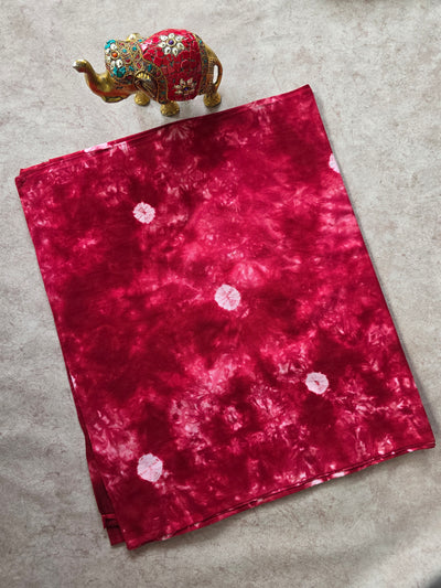Tie & dye marbele print Batik Nighty fabric ( approxi 3 mtrs ) - NF30