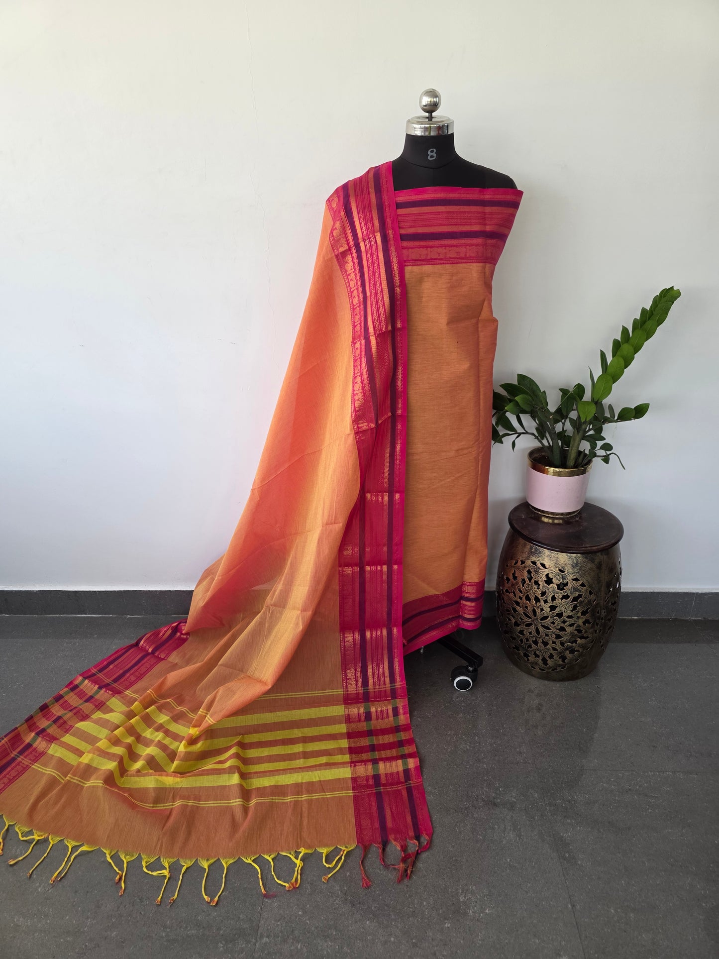 Premium Kanchi cotton set ( 2 pc set ) - KFS18