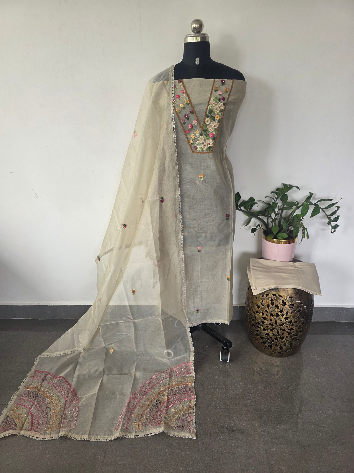 Premium Handwork Embroidery kota set -AS147