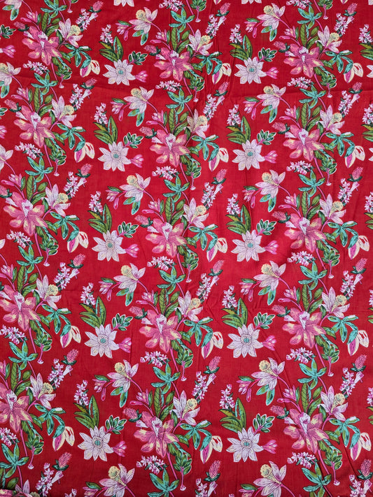 Jaipuri pure cotton running material (0.5 mtrs)-JA336