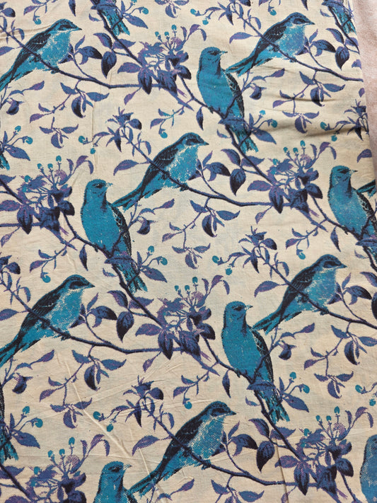 Pure kalamkari cotton running material (1 meter)- KM54