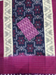 Ikkat cotton with Handloom Mercerised ikkat duppatta - WW859