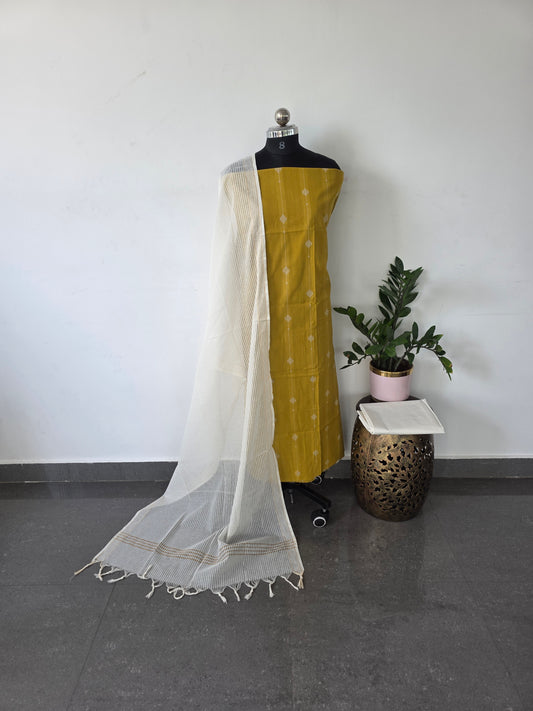 Pure handloom cotton set  - WH26