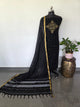 Kolam Embroidery Narayanapet salwar (4.5 mtrs)(Black) -Na468