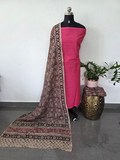 Handblock kalamkari cotton set -AK445