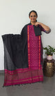 Pochampally sico set with ikkat damn - SD527