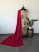 Penkalamkari inspired Chennuri kalamkari silk set - AK64