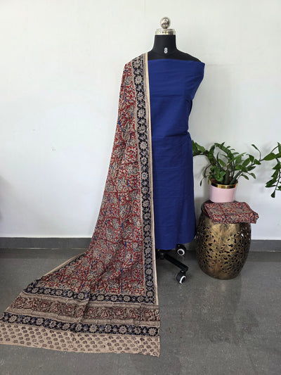 Handblock kalamkari cotton set -AK448