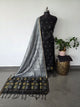 Kanchi sico ikkat salwar set(Black) -VR7