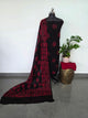Hakoba batik cotton set (black) - BA401