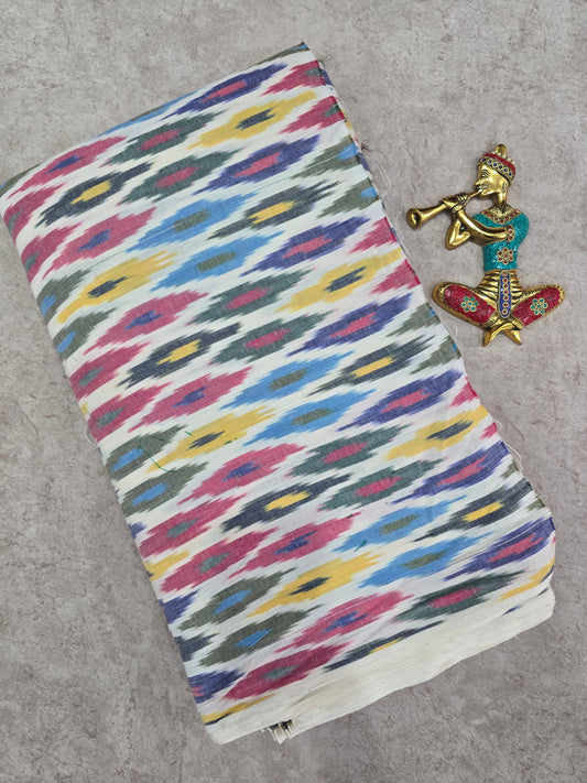 Multi color ikkat running material-NV510