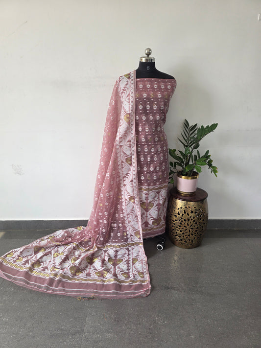 Jamdhani silk cotton set  - 56