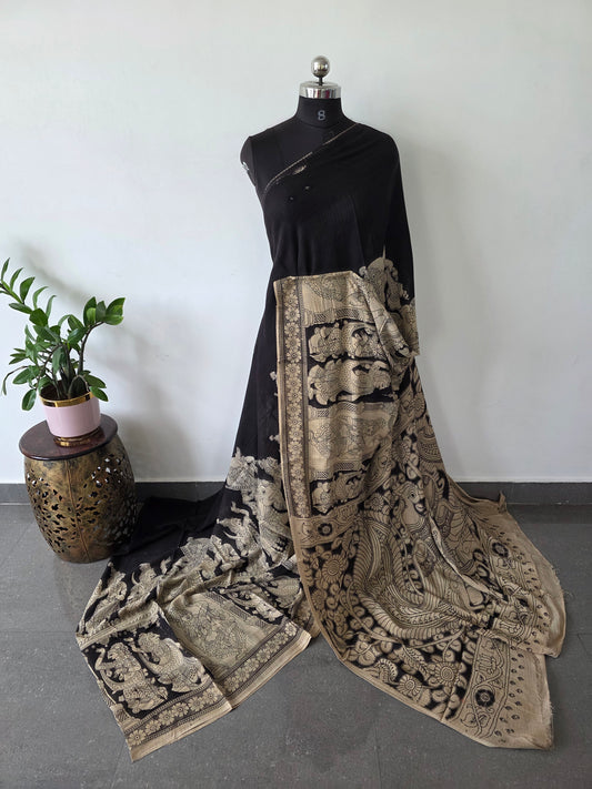 Authentic Kota kalamkari saree - AK156