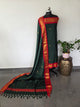 Kovilpattu soft silk set(4.5 mtrs)(Green) -NA592
