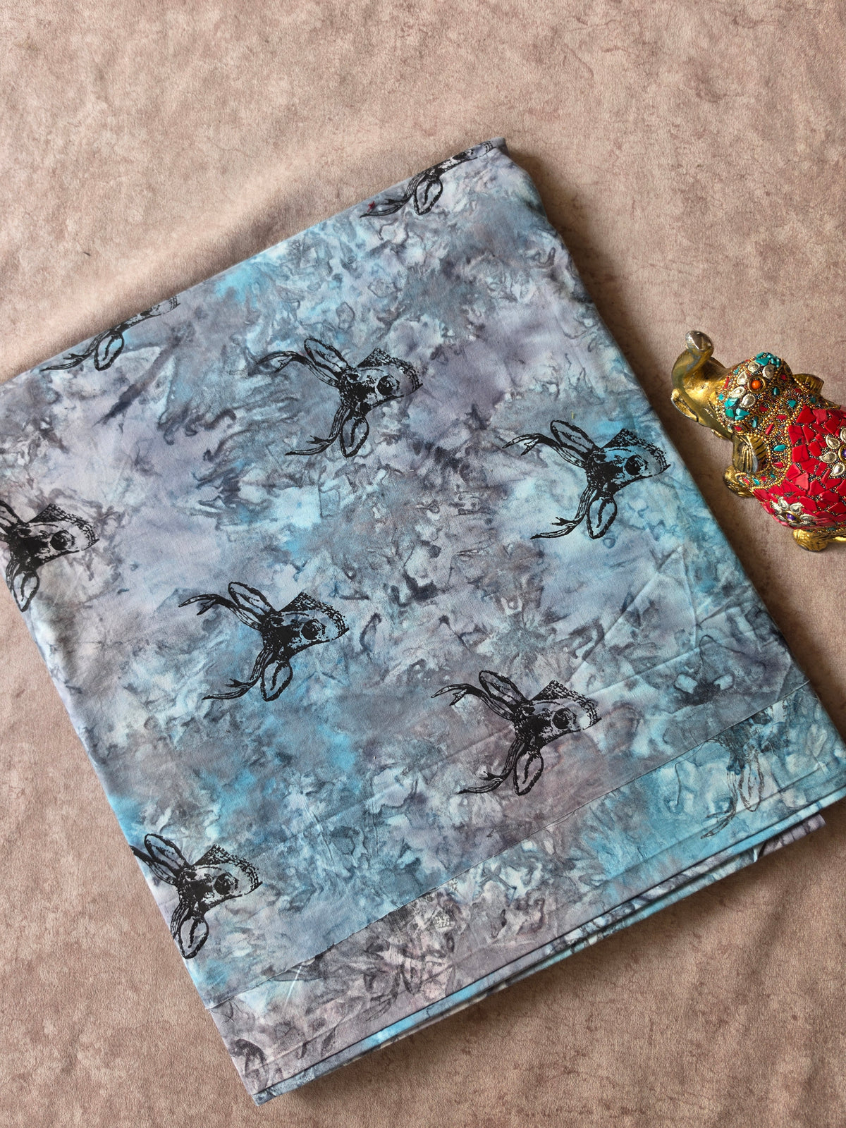 Handcrafted batik cotton running material -HB50