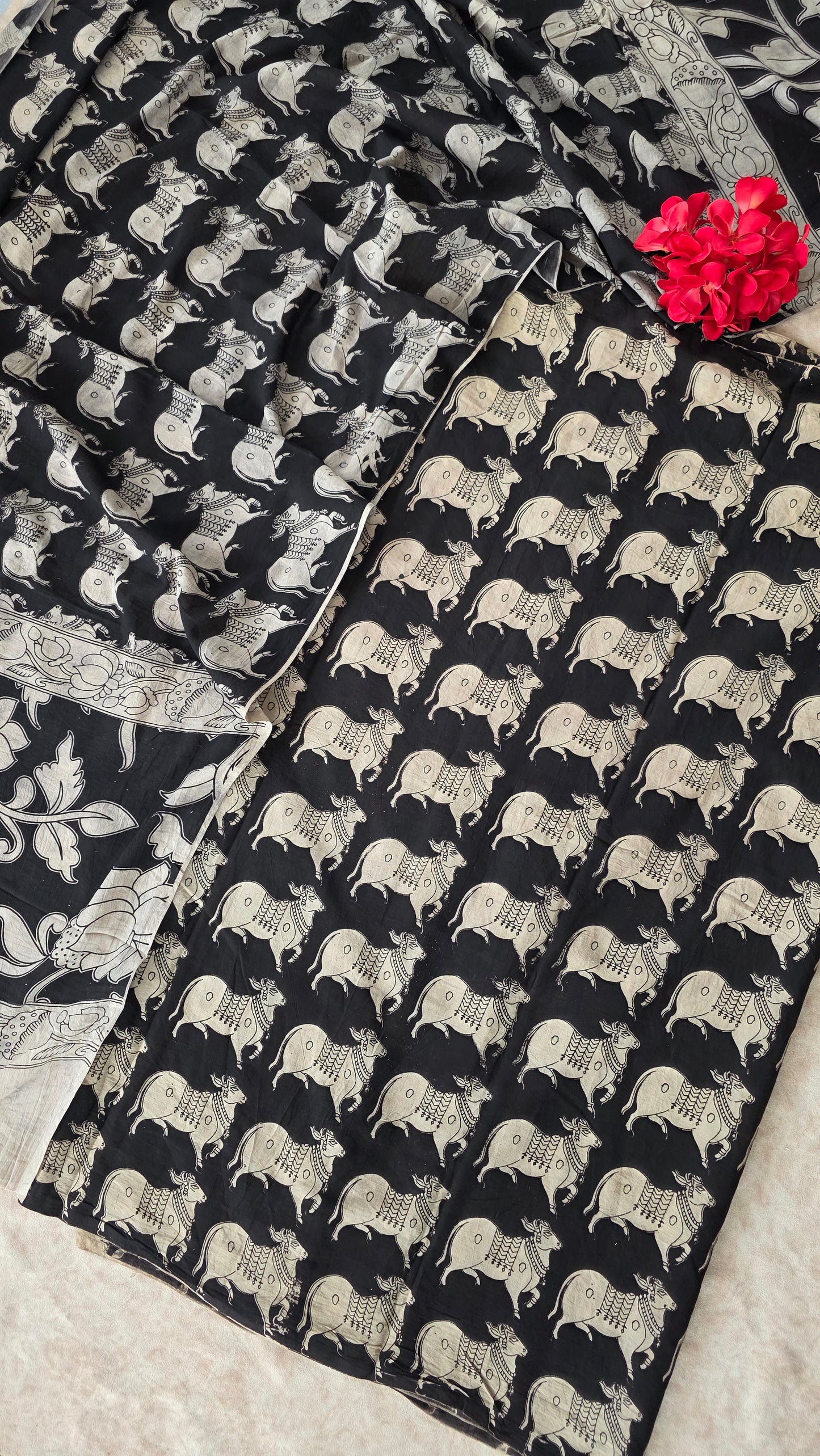 Pure kalamkari cotton salwar ( 2 pc set ) - AK121