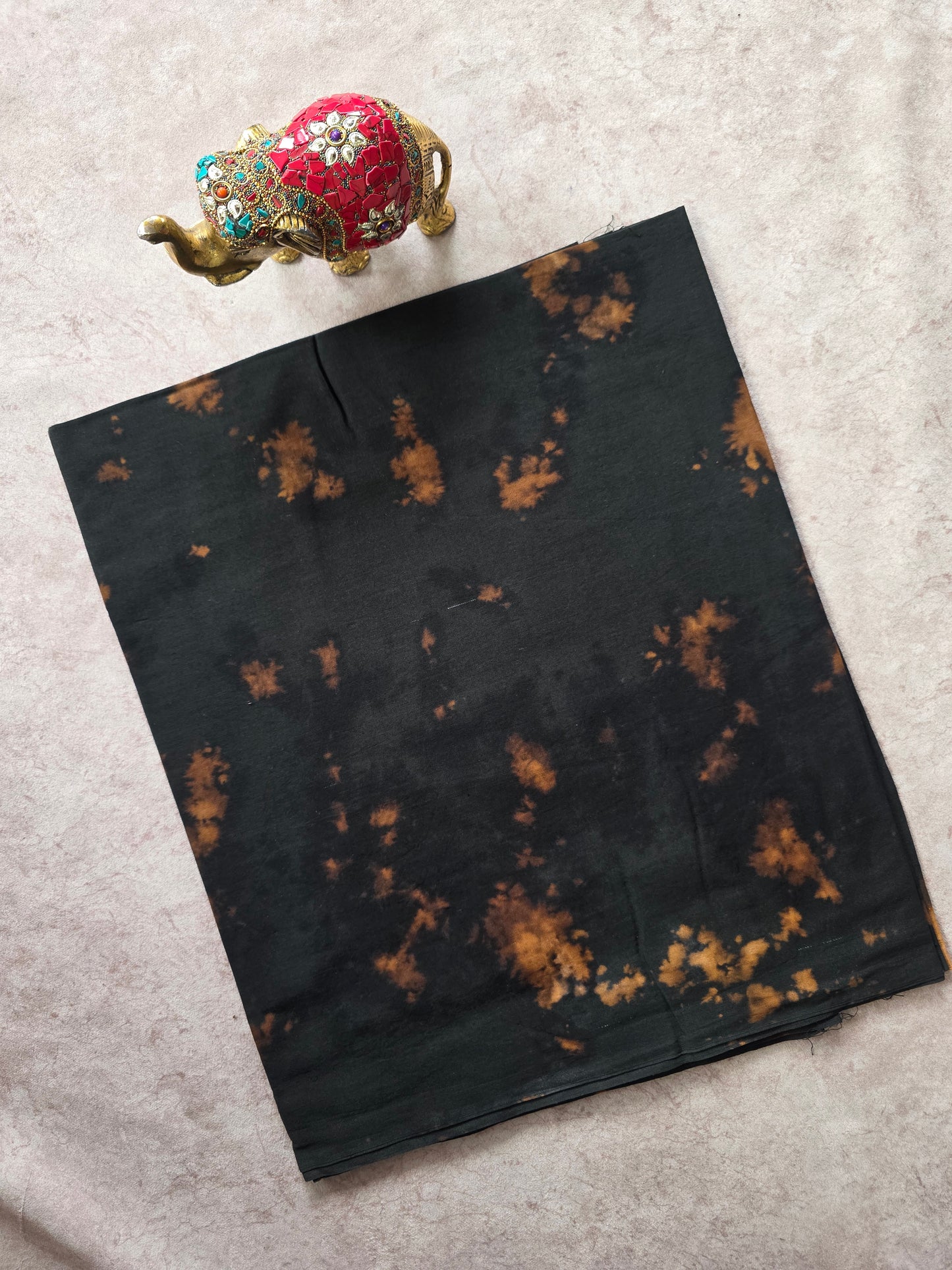 Tie & dye marbele print Batik Nighty fabric ( approxi 3 mtrs ) - NF41