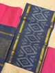 Pochampally sico set with ikkat damn -SZ385
