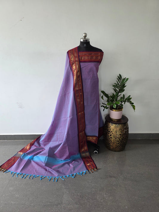 Premium chettinadu cotton set - DU58