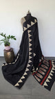 Handblock Jaipuri pure cotton saree - JB75