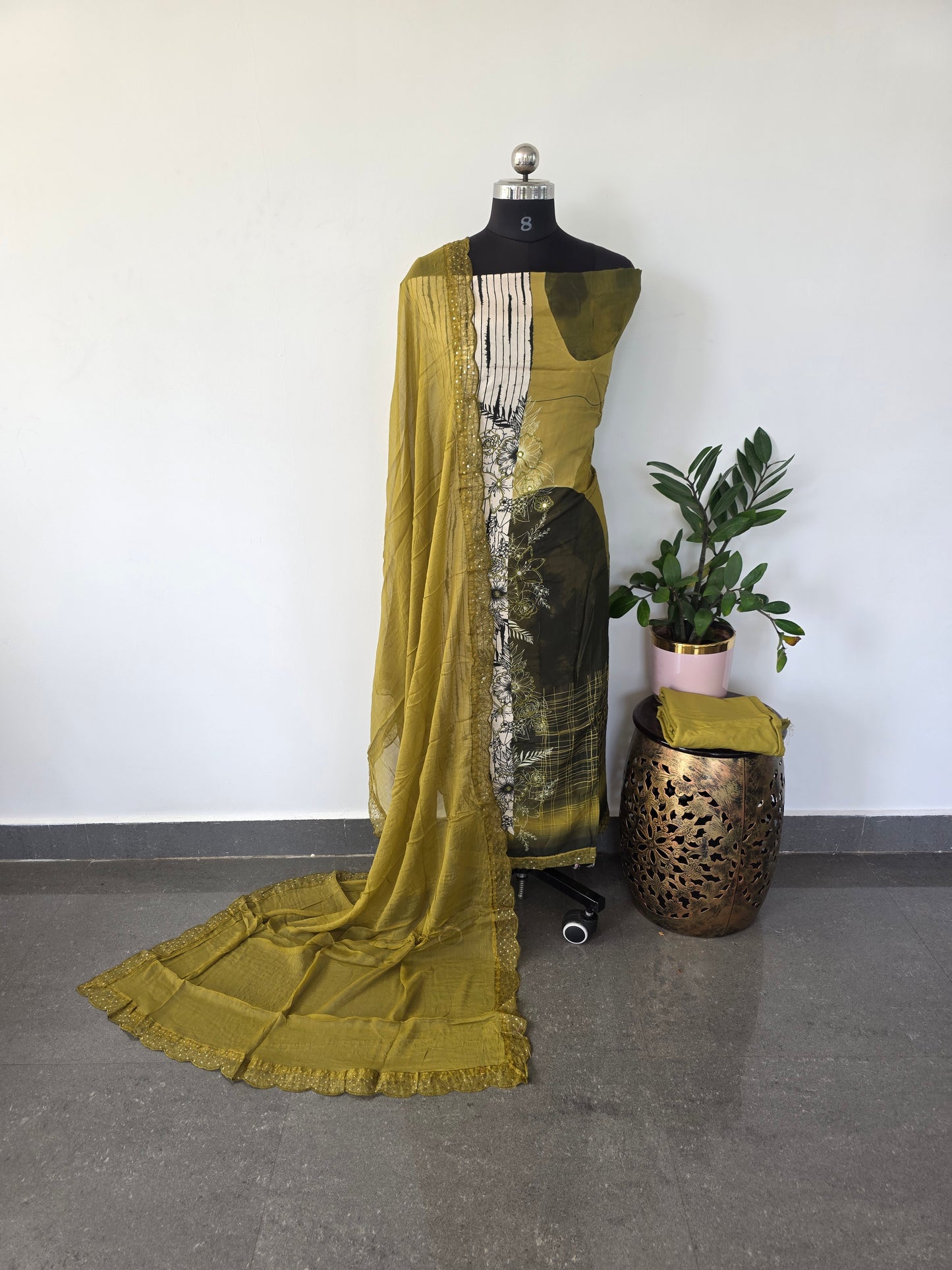 Viscose muslin silk set - VM12