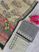 Handblock Jaipuri cotton with Kota shawl - JN18
