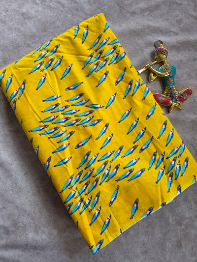 Jaipuri pure cotton running material -JA885