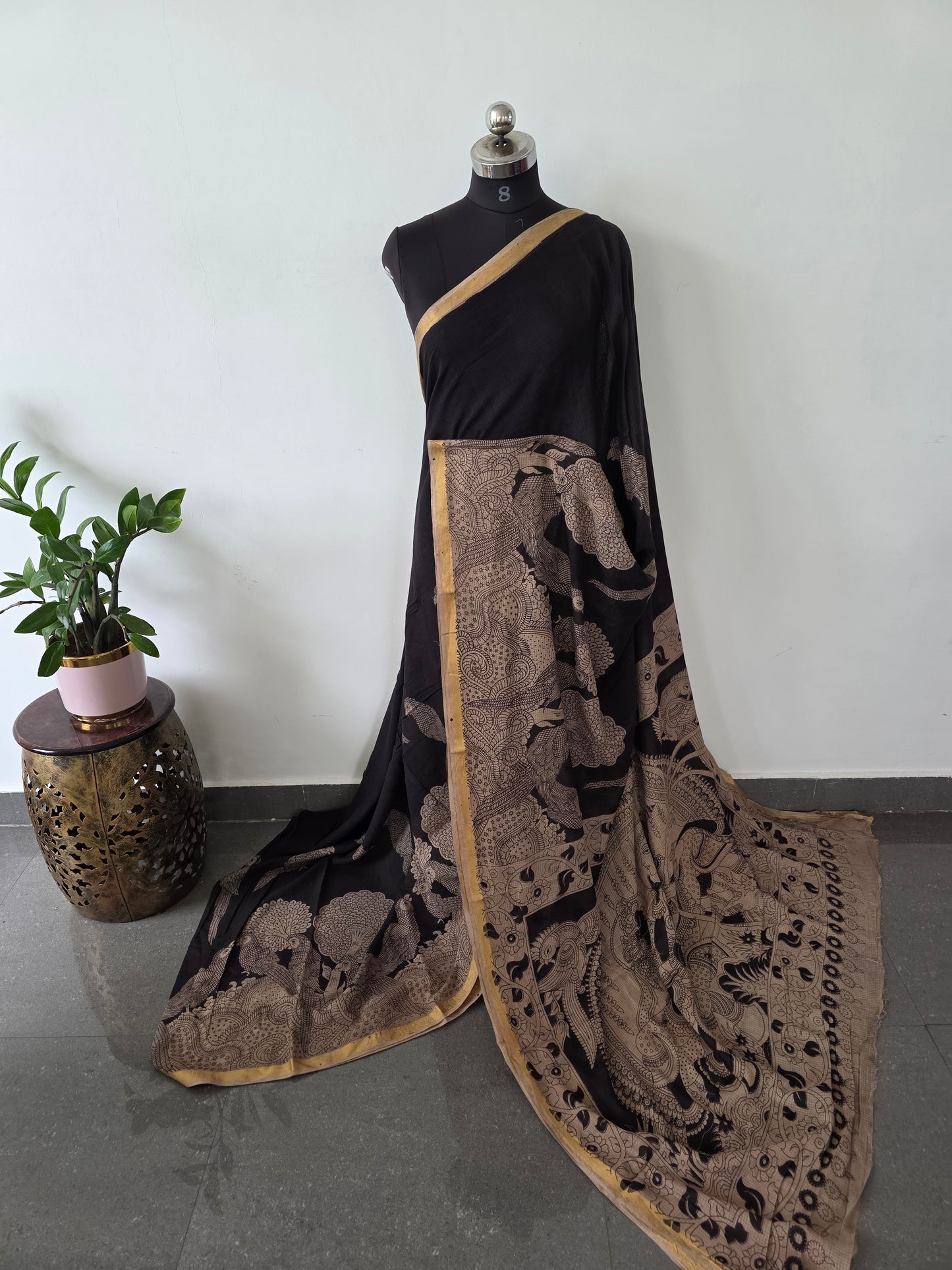 Authentic Kota kalamkari saree - AK147