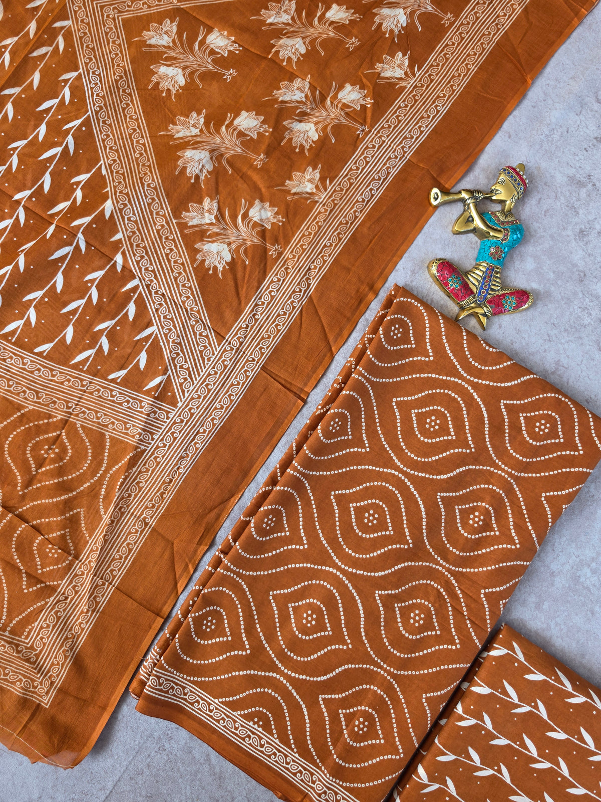 Jaipuri cotton salwar set - JA629