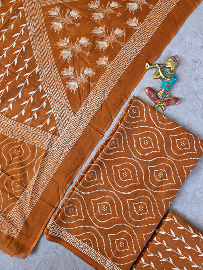 Jaipuri cotton salwar set - JA629
