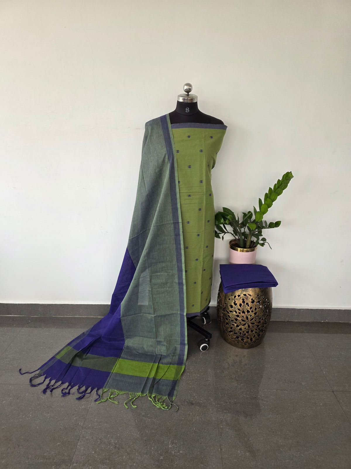 Pure handloom cotton set - HA39